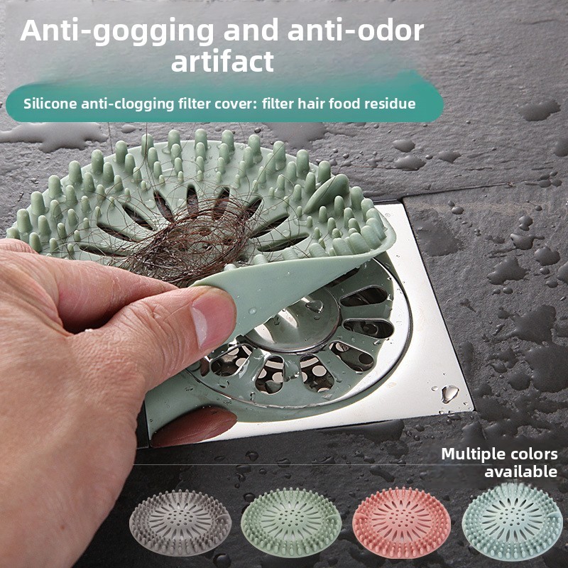 YOTO Disposable Plastic Sink Drain Filter Net Bathroom Floor Drain Anti-Odor Toilet Hair Filter Anti-Clogging Feature · image 5