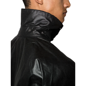 Col doublé <span class=keywords><strong>en</strong></span> <span class=keywords><strong>velours</strong></span> <span class=keywords><strong>côtelé</strong></span> et poches à rabat ciré imperméable pour hommes <span class=keywords><strong>chasse</strong></span> travail moto nouvelle <span class=keywords><strong>veste</strong></span> <span class=keywords><strong>de</strong></span> style tendance - Product Image 5