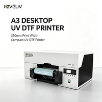 Nouvelle imprimante UV DTF A3 rouleau-à-rouleau 30 cm, machine d'impression haute précision pour bouteilles, tasses, verre, coques de téléphone, logos