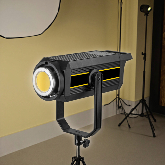 Factory Directly Studio Lighting 500W Bi-color Led Video Light COB Blananced Daylight Photography Fill Lighting for Video