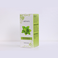 Vente en gros Ensemble d'huiles de massage corporel bio pures Huile essentielle d'arbre à thé lavande menthe poivrée de 30ml