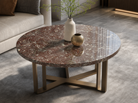 Grande dalle de marbre naturel rouge de Chine polie sur mesure pour îlot de cuisine, salle de bain, chambre à coucher et table d'appartement intérieur