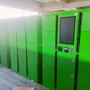 Baiwei 스마트 로커 시스템 셀프 서비스 수하물 보관 로커 (터치 스크린 포함) 지능형 녹 방지 비치 로커 - Product Image 4