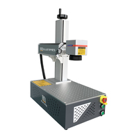 Mini découpeuse laser à fibre 50W 100W JPT MOPA, graveur laser à fibre en acier inoxydable, machine de découpe et de marquage laser à fibre pour bijoux
