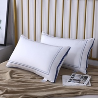 Casualpure Hôtel Qualité 200TC Fil Doux Cou Soutien Plume Velours Oreiller Haute Résilience Core Direct Usine Dropshipping