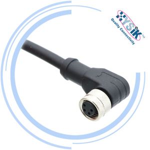 Endüstriyel M8 Erkek-Dişi Düz Kablo Seti, Sensör Aktüatörü için PUR Kılıflı - Product Image 6