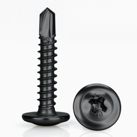 Computer Case Fan Mounting Screws: KB Nickel-Plated Hardened Countersunk Flat-End Self-Tapping Screws (M1M5)