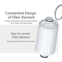 Filtre de douche 7 étapes en alliage d'aluminium et charbon actif OEM/ODM pour usage domestique – Élimine le chlore, enrichi en vitamine C, favorise une peau saine