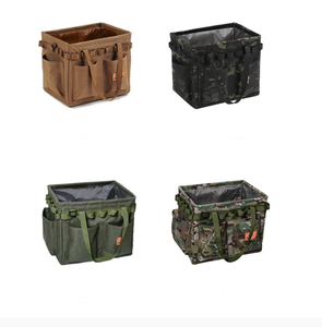 Kit de rangement pliable multifonctionnel pour l'extérieur, boîte de rangement pour le camping, sac à outils, sac fourre-tout, sac à bois de chauffage, vente en gros - Product Image 4