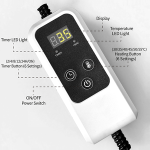 Nouvelle Couverture Chauffante <span class=keywords><strong>Électrique</strong></span> pour Animaux 2026 – Vente en Gros Personnalisée, Lavable, Imperméable, Grande, Douce et Chaude pour Chats et Chiens - Product Image 3