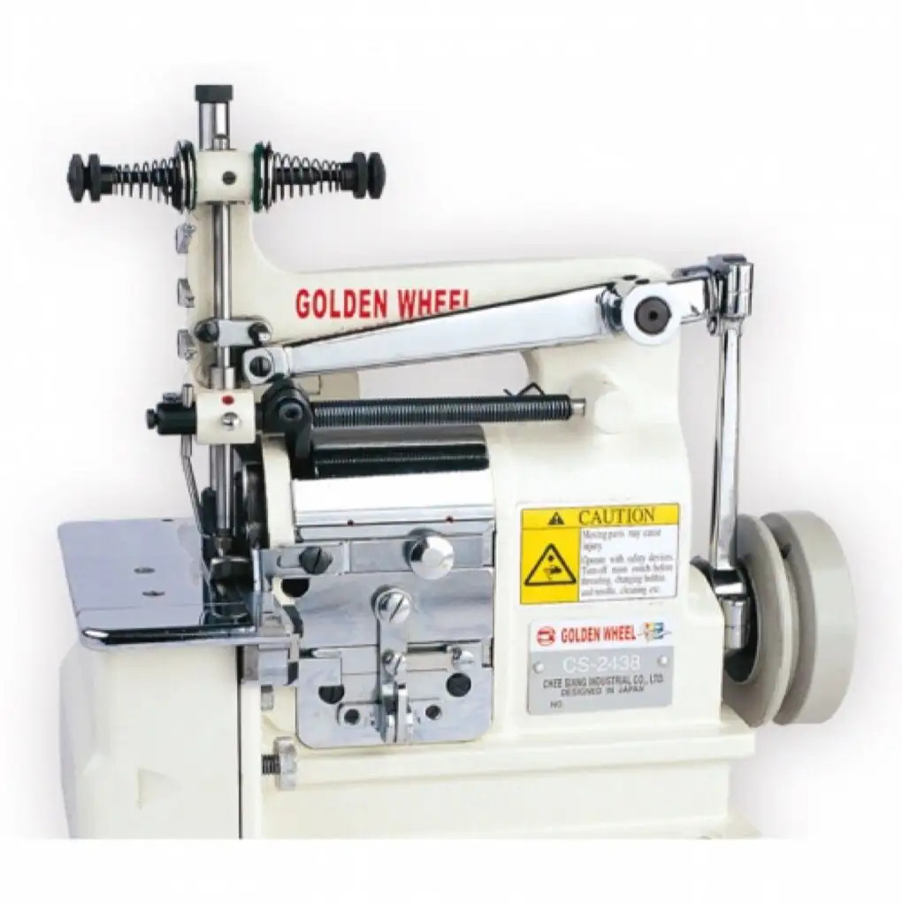 second hand golden wheel CS-2438/2427/2417/2410 the Crochet Shell Stitching Machine Suitable for stitching the heavy fabrics