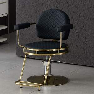 Silla de Barbero Giratoria y Ajustable en Altura para Salones de Belleza, Nueva Silla de Peluquería para Barberías y Salas de Estar - Product Image 1