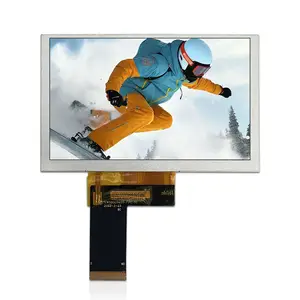 5 Inch LCD 800*480 ST7262 Wide Viewing Angle Wide Operating Temperature RGB Display