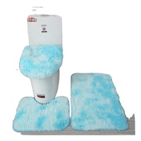 Tapis de salle de bain sur mesure en promotion, tapis épais à poils longs, moquette décorative moelleuse pour porte de salle de bain
