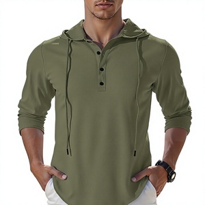 Long Sleeved Men's Set New Casual Cotton Hooded Sweatshirt Pants Solid Color Outdoor Anti-pilling 220g Versatile High-end - Product Image 3