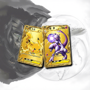 MS Pokemoned Capsule V0 5.0 Acrilico di alta qualità Carta Dorata <span class=keywords><strong>Pikachu</strong></span> Eevee Fan Art Giochi da Tavolo Scatola Booster All'ingrosso - Product Image 1