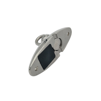 Accessoires de quincaillerie marine Cintre de garde-boue à dégagement rapide Charnière de pont supérieur Bimini en acier inoxydable 316 pour bateau ponton