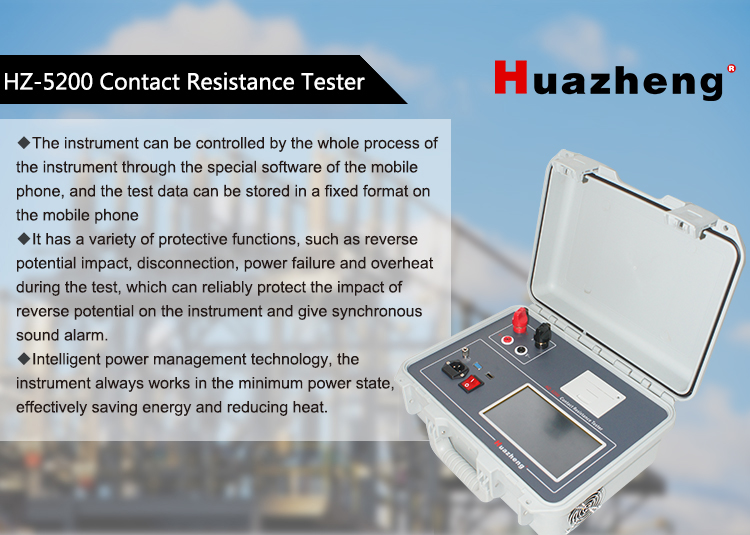 Thiết Bị Kiểm Tra Điện Trở Tiếp Xúc Dòng Điện Cao Thiết Bị Kiểm Tra Điện Trở Vòng 100A 200A Micro Ohm