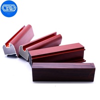 Profilés en aluminium de la série 6000 en alliage 6063 à haute résistance à la corrosion pour fenêtres et portes traditionnelles, pliage et découpe, conformes ISO, exportés de Chine