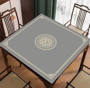 Tapete de Lujo para Mesa de Mahjong y Póker con Superficie de Gamuza de Alta Tecnología, Antideslizante, Reductor de Ruido, Fácil de Limpiar y Resistente a las Manchas para Uso Doméstico - Product Image 2