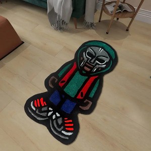 Op Maat Bedrukt Tapijt Gestanst Anime Karakter Patroon Vloerkleed Wasbaar Pluizig Antislip Cartoon Huisdecoratie Tapijt - Product Image 3