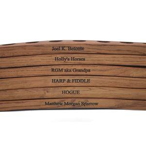 Supports muraux Blanton Bourbon Horse Stoppers Présentoir en <span class=keywords><strong>liège</strong></span> gravé au laser - Product Image 5