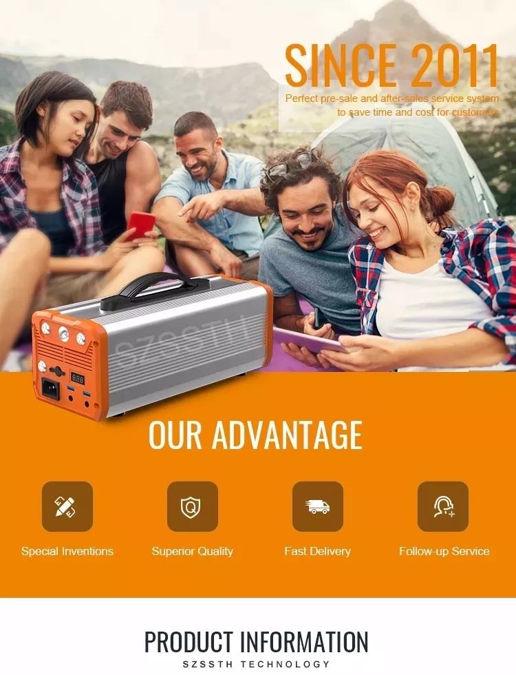 China New Mini Solar Generator Power Station Power Supply 110v 220v Ac 300W Inverter Lithium Battery Solar Portable Power Sta · image 3