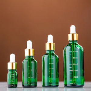 Botella de Vidrio Ecológica para Aceites Esenciales, Personalizable al por Mayor, en Azul, Verde y Marrón, de <span class=keywords><strong>Cinco</strong></span>, Cincuenta, Treinta y Cien Mililitros, con Gotero - Product Image 2