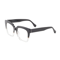Fabrication en gros des dernières montures de lunettes pour hommes en acétate, lunettes optiques pour femmes à monture épaisse