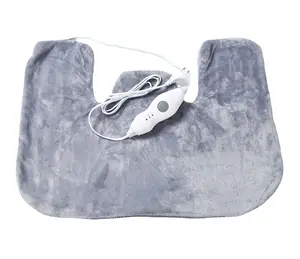 Coperta elettrica flanella riscaldamento rapido coperta Timer protezione contro il surriscaldamento lavabile Full Body Warming Pad Machine Home Office