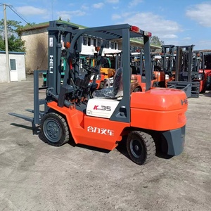 รถยกดีเซลยี่ห้ออานฮุย เฮเฟย์ มือสอง ขนาด 3.5 ตัน พร้อมอุปกรณ์เสริมไฮดรอลิกไซด์ชิฟเตอร์และยางตัน ขายในดูไบ - Product Image 2