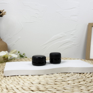 30ml 60ml 90ml 120ml 180ml 240ml 480ml Pots en verre CR droits ronds et résistants aux enfants avec couvercles CR - Product Image 1