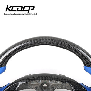 Volant personnalisé AlcantarA led en fibre de carbone adapté pour Infiniti EX25 EX30 EX35 G25 G37 G35 volant de course convertible - Product Image 3