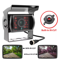 Kit de caméra de recul avec moniteur de 7 pouces et système de vision nocturne étanche pour camion ou camping-car.