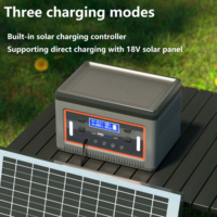 Station d'alimentation portable à charge solaire au prix d'usine 168Wh-360Wh pour la sauvegarde d'urgence