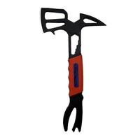 Hache de pompier, hache de taille, hache de secours, petite hache, outil multifonctionnel pour le camping et les situations d'urgence en extérieur