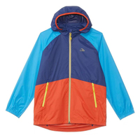 Veste imperméable de pluie pour enfants de couleur verte avec marque personnalisée