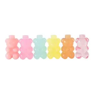 귀여운 젤리 곰 병 수지 미니어처 시뮬레이션 음료 인형 집 장난감 diy 휴대 전화 쉘 액세서리 귀걸이 장식 P