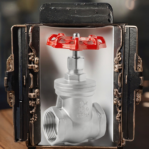 Vanne à opercule filetée femelle Nalisha de haute qualité DN50 100mm BSP en acier inoxydable, manuelle, garantie 1 an, pour l'eau - Product Image 3