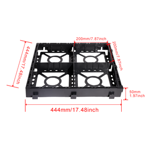 Système de renforcement du sol en grille de pavage HDPE de haute qualité Sunsbuild pour allée, chemin, patio, parking - Imperméable et drainage - Product Image 2