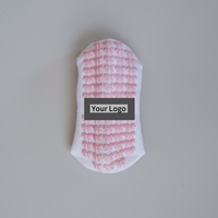Chaussettes de yoga et de Pilates à semelles antidérapantes en bois, avec logo personnalisé, nouvelle collection Glacier