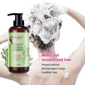 Mokeru 500ML Cuidado del cabello Planta de Romero Champú de Romero Reparación Cabello opaco Champú suave Champú nutritivo - Product Image 2
