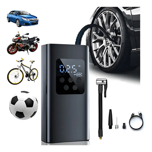 <span class=keywords><strong>Inflador</strong></span> de Llantas Eléctrico Digital Automático de 4500mAh Cilindro de 19mm Compresor Inalámbrico de 150psi <span class=keywords><strong>para</strong></span> <span class=keywords><strong>Coche</strong></span> Bicicleta Balón - Product Image 1