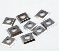 Plaquettes carrées indexables en carbure YINGBA, 4 tranchants, lames de rechange pour fraiseuse CNC et outils de fraisage du bois – Vente directe usine