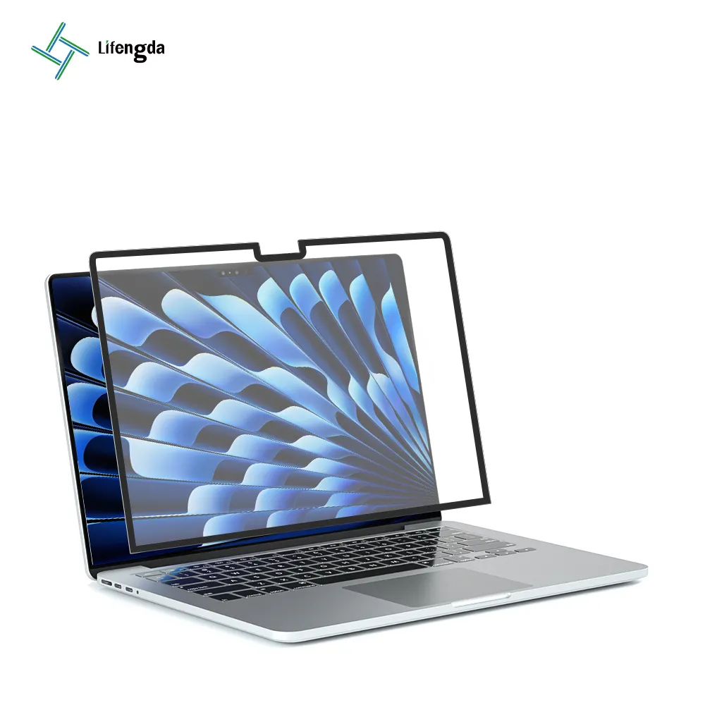 LFD 02 Filtro de tela magnético removível para privacidade, filme anti-espião, protetor de tela anti-reflexo para laptop, MacBook, tela de privacidade