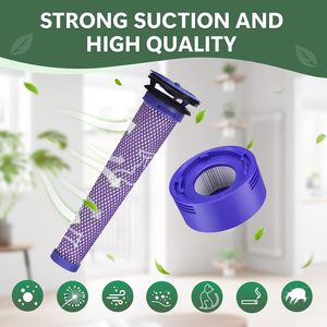 Filtres de remplacement pour aspirateurs <span class=keywords><strong>Dyson</strong></span> V7 <span class=keywords><strong>V8</strong></span> <span class=keywords><strong>Animal</strong></span> et <span class=keywords><strong>V8</strong></span> Absolute, compatibles avec les pièces 965661-01 967478-01 - Product Image 3