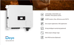Inversor de conexión a red trifásico Deye de 35KW SUN-35K-G04P3-EU-AM4-LV 220V, inversor solar Deye en stock a <span class=keywords><strong>precio</strong></span> económico - Product Image 5