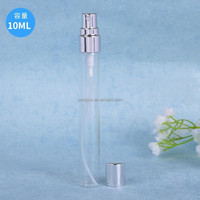 Testeur de parfum en verre fin flacon d'atomiseur de voyage petit flacon de test de pulvérisation de parfum marque d'impression de logo personnalisé 2ml 3ml 5ml 10ml