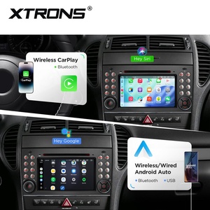 XTRONS Radio de Coche Android de 7 Pulgadas, AKM DSP, DTS, QLED, CarPlay Inalámbrico, Android Auto para Mercedes-Benz SLK200 SLK280 SLK300 - Product Image 3