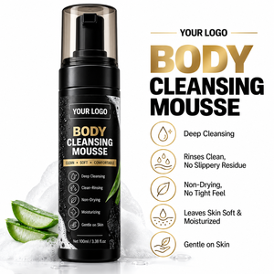 Hauttiefenreinigendes Mousse für Wimpern, Augenbrauen, Lippen und Augen-Make-up-Entfernung, Reinigendes Produkt mit Eigenmarke OEM ODM, Feuchtigkeitsspendendes Schaum-Körperwaschmittel für Salons - Product Image 1